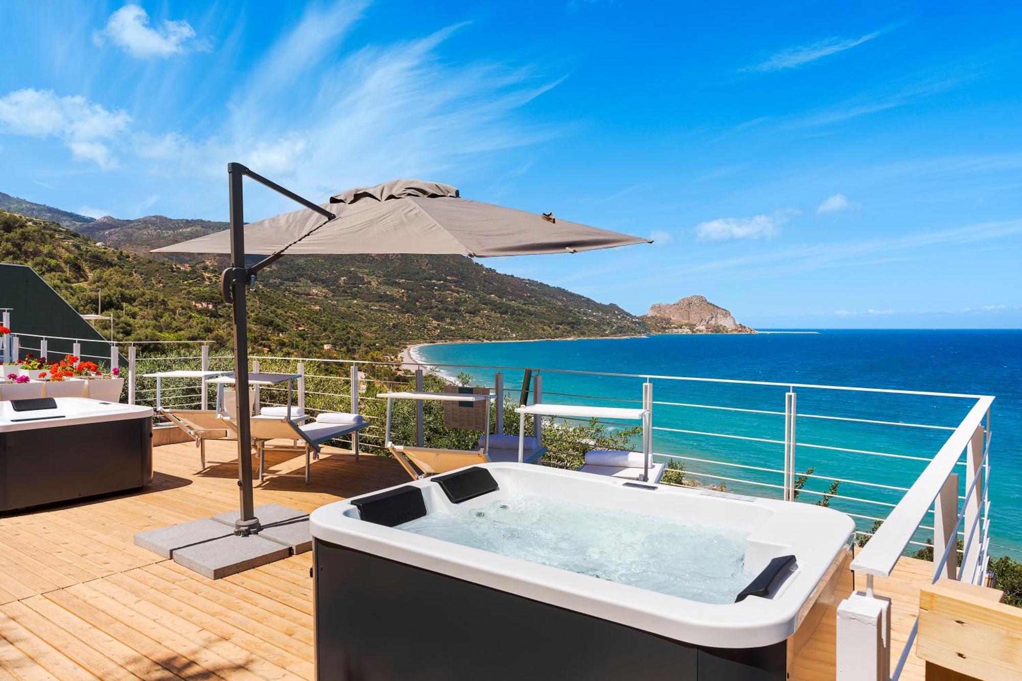 Emerald Hotel Residence Cefalu Bagian luar foto