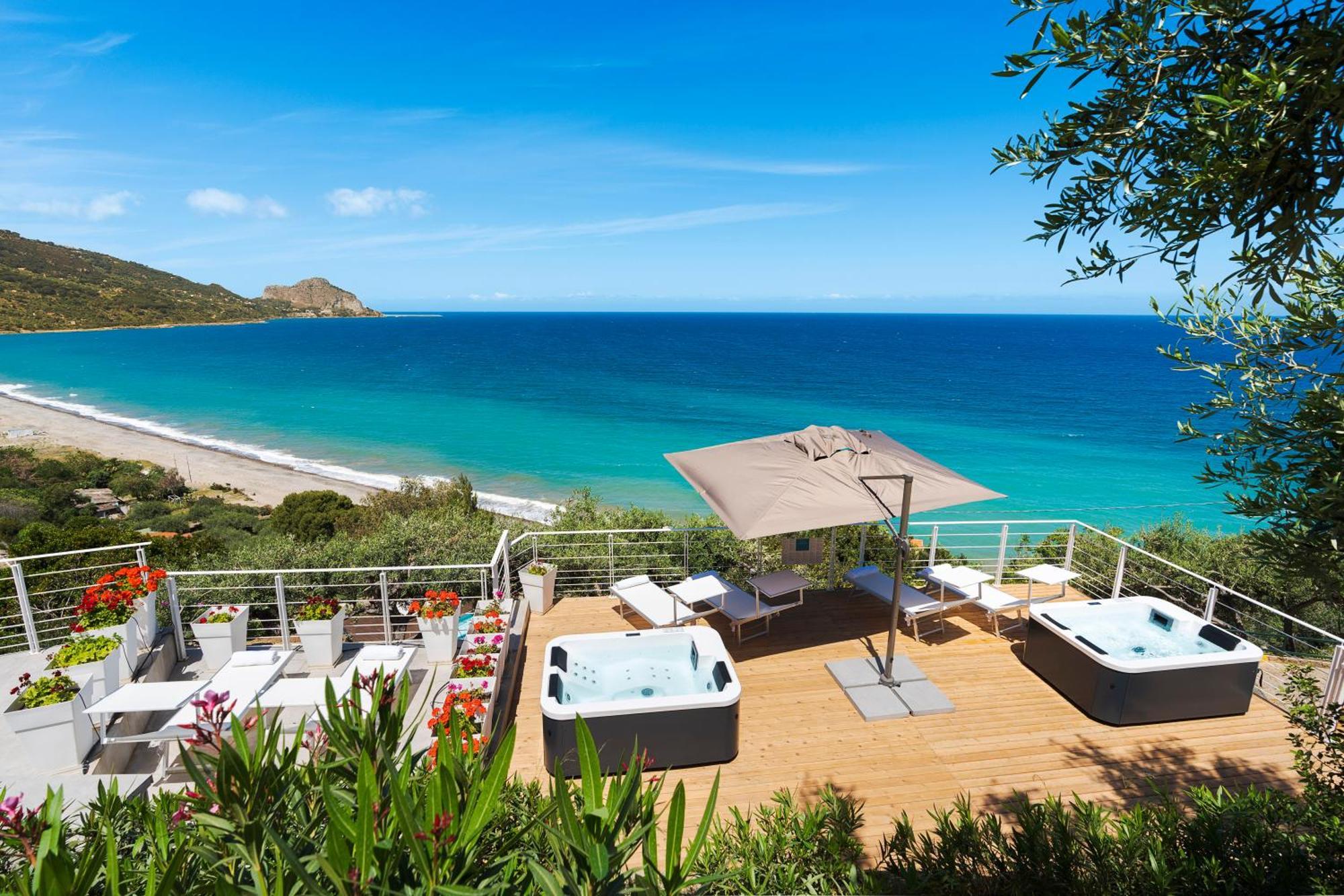 Emerald Hotel Residence Cefalu Bagian luar foto