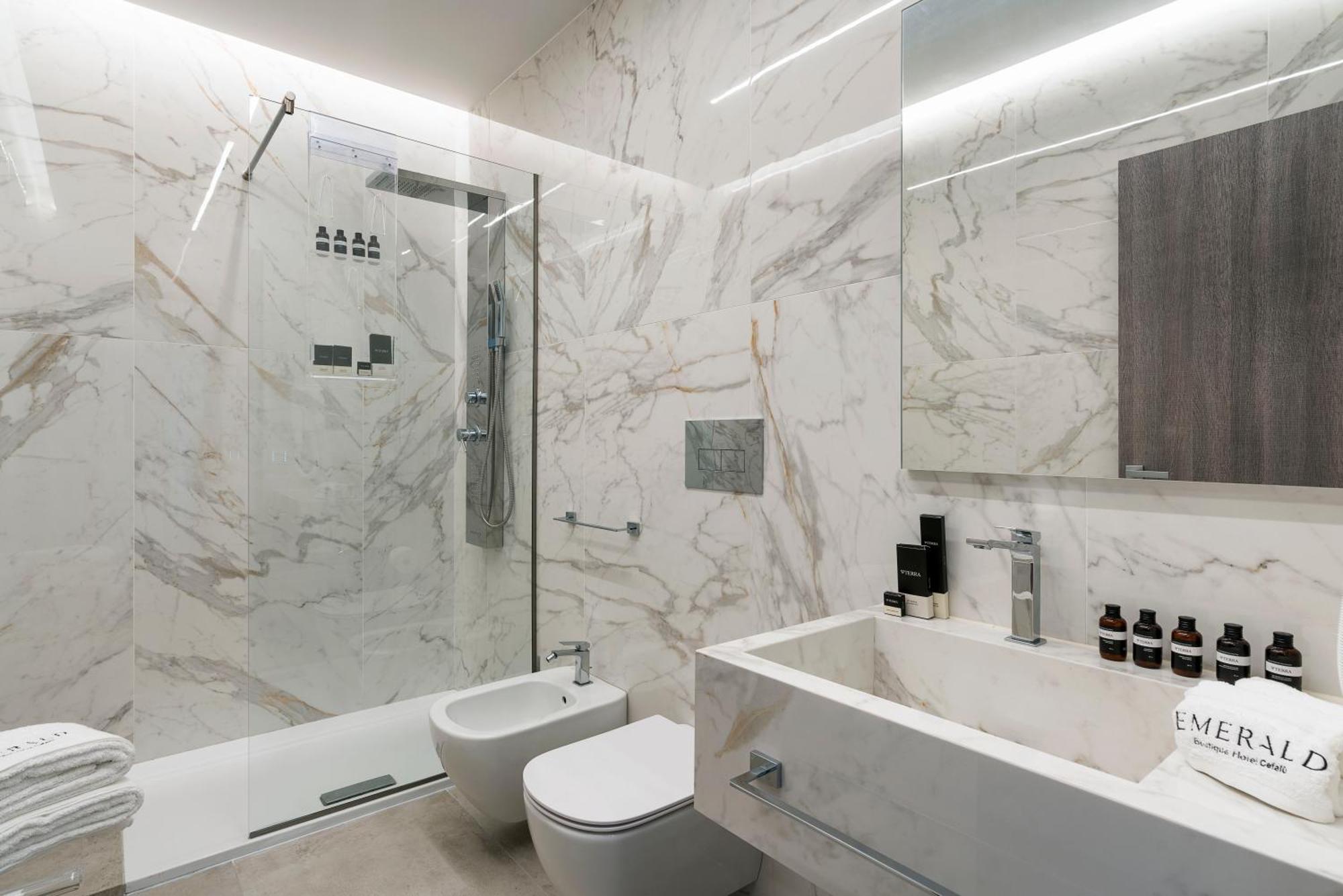Emerald Hotel Residence Cefalu Bagian luar foto
