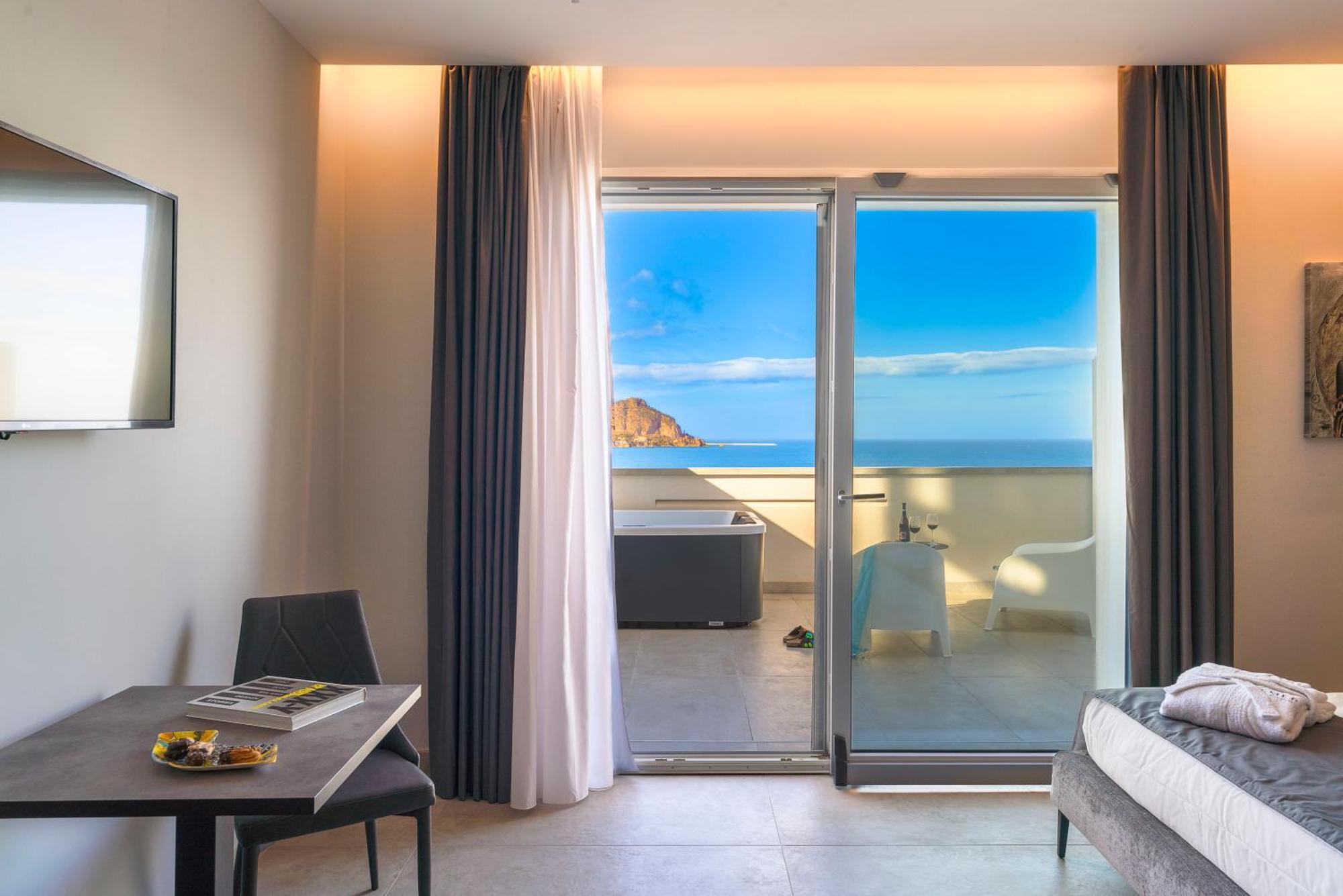 Emerald Hotel Residence Cefalu Bagian luar foto