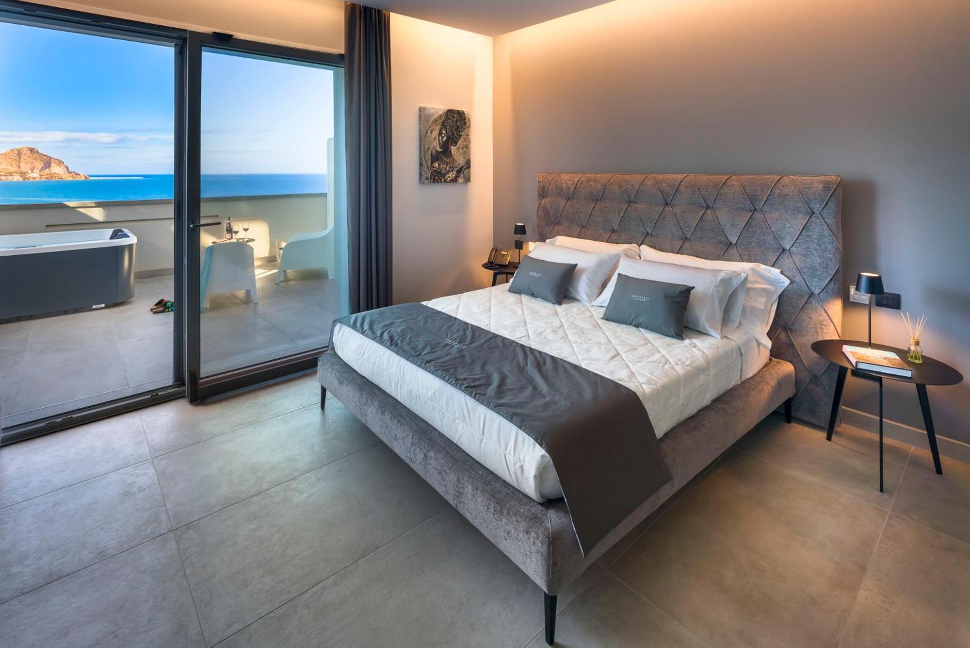 Emerald Hotel Residence Cefalu Bagian luar foto